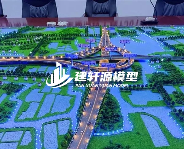 开封高速公路沙盘定制